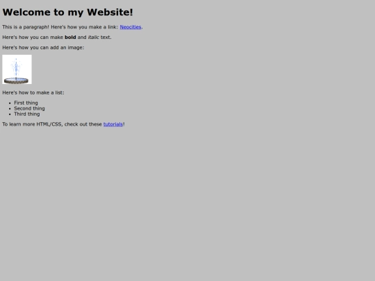 index screenshot