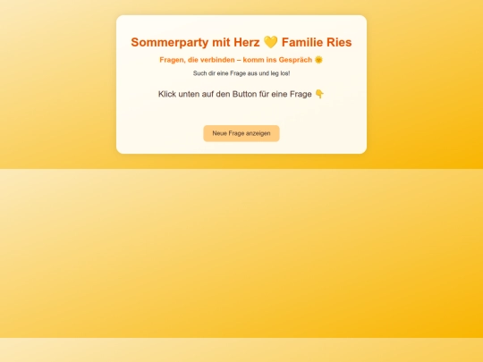 Sommerparty-Fragen-Ries screenshot