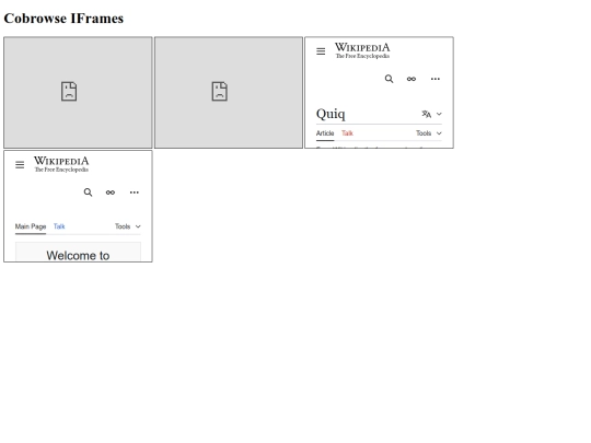 cobrowse/iframes screenshot