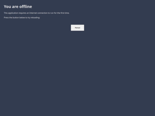 offline screenshot