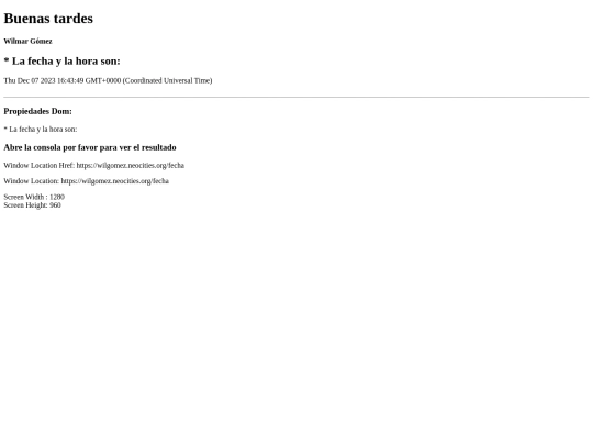 fecha screenshot