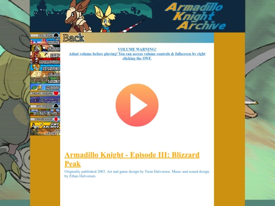armadilloknight/games/armadillo-knight-3 screenshot