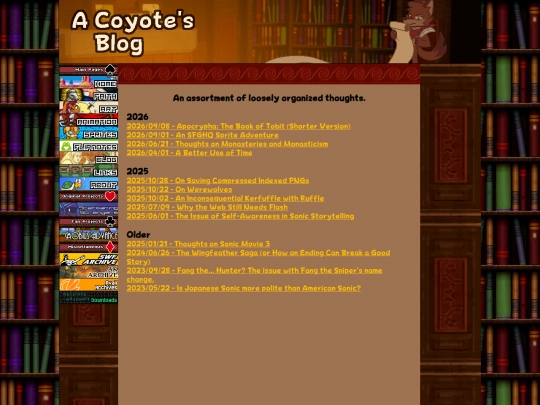 blog screenshot