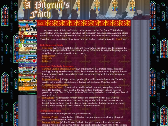 christian/online_resources screenshot