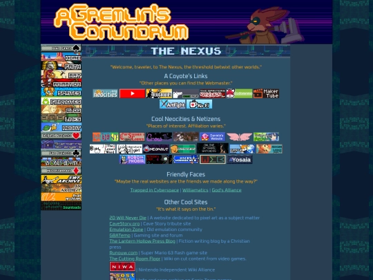 links screenshot