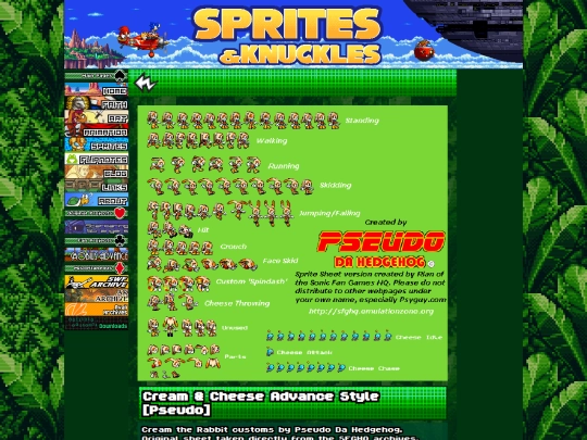 sprites/cream screenshot