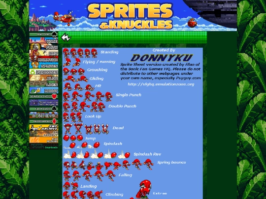 sprites/sonicrknux screenshot