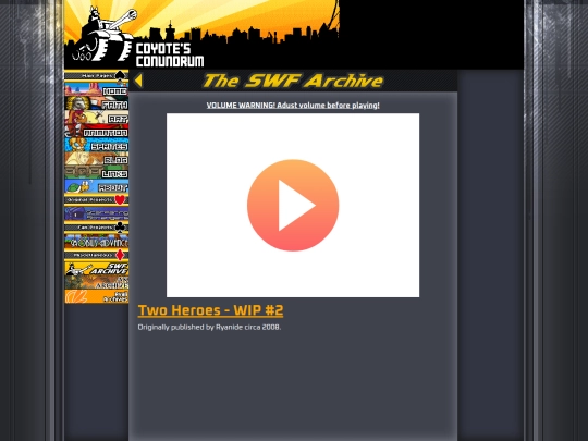 swfarchive/ryanide/two_heroes___wip_number_2_by_ryanide_d1fxyej screenshot