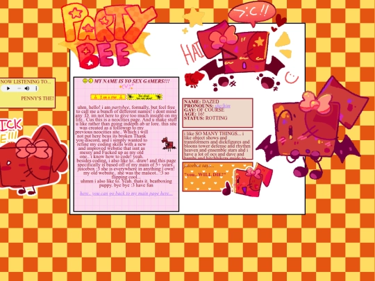 aboutmearchive screenshot