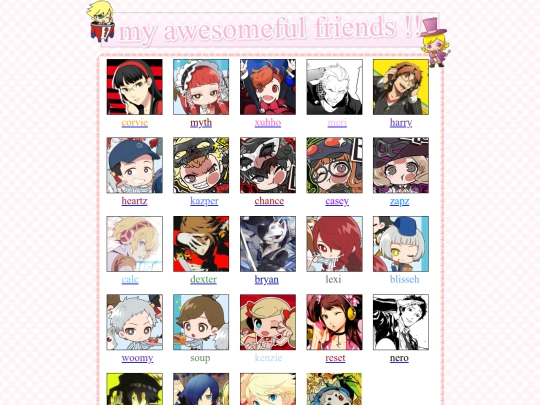 friends screenshot