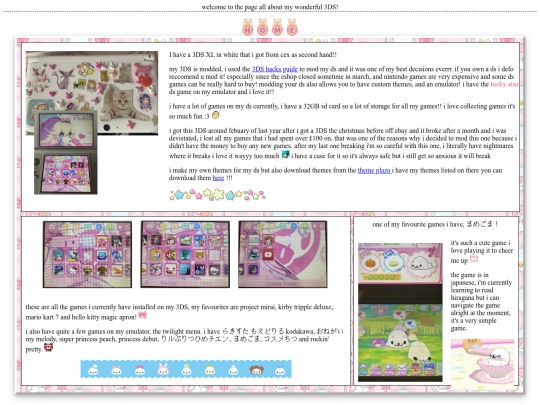 blogs/myds screenshot