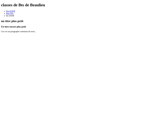 page web screenshot