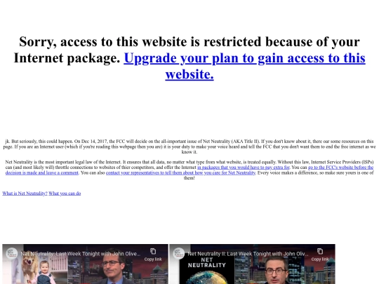 netneutrality screenshot