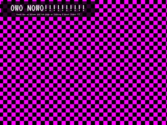 not_found screenshot