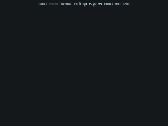 projects screenshot