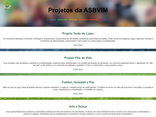 projetos screenshot