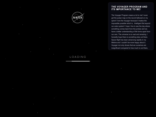 Voyager screenshot