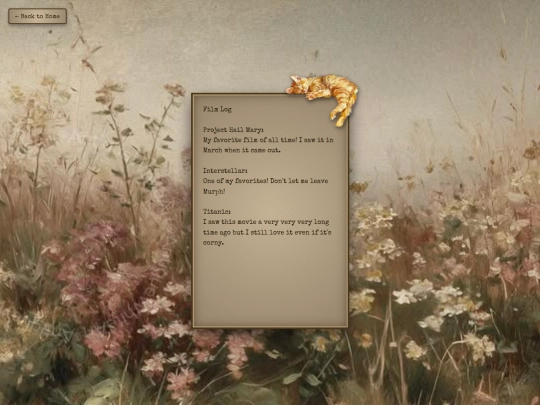 filmlog screenshot