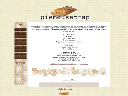 desktop/commissions screenshot