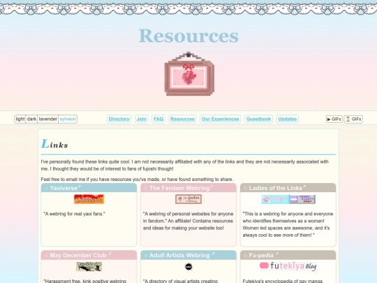 resources screenshot