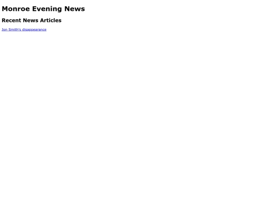 Missingmainpage screenshot