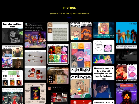 memes screenshot