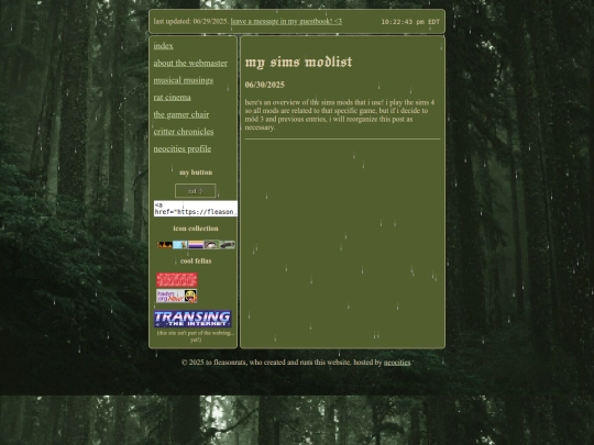 content/gaming/2025-06-30-sims-modlist screenshot