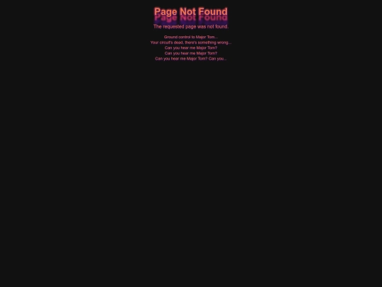 not_found screenshot