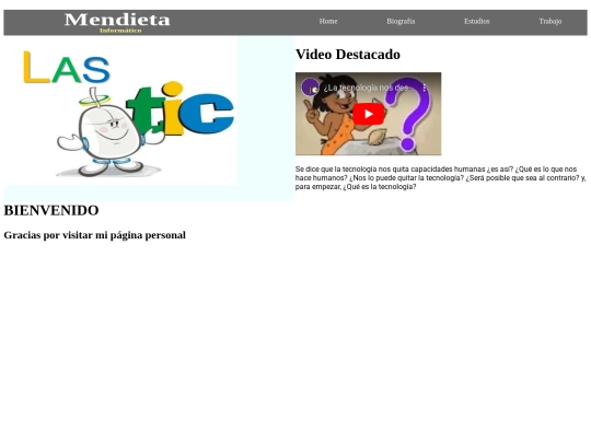 pag/paginaPersonal screenshot
