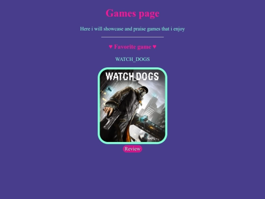 games screenshot