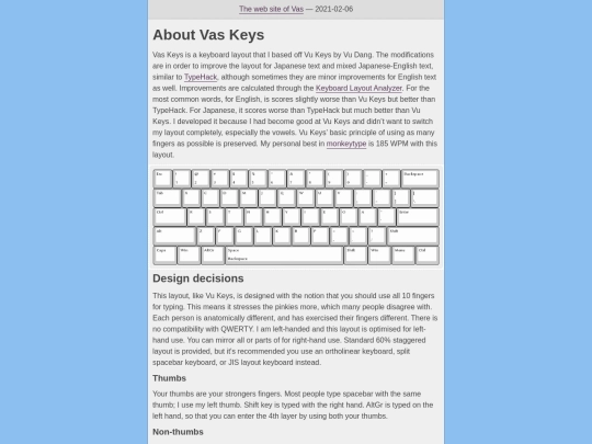 about_vas_keys screenshot