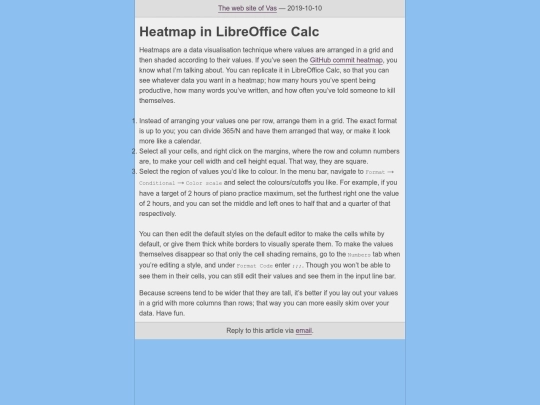 heatmap_libreoffice_calc screenshot