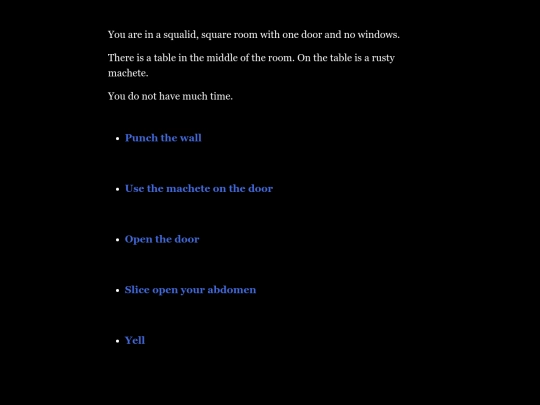 conditions screenshot