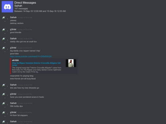 Direct Messages - Saihah screenshot