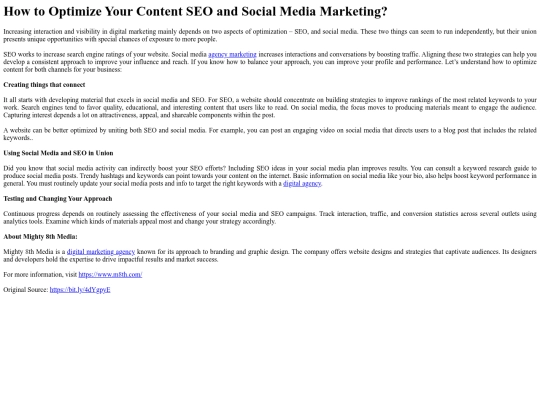 HowtoOptimizeYourContentSEOandSocialMediaMarketing screenshot