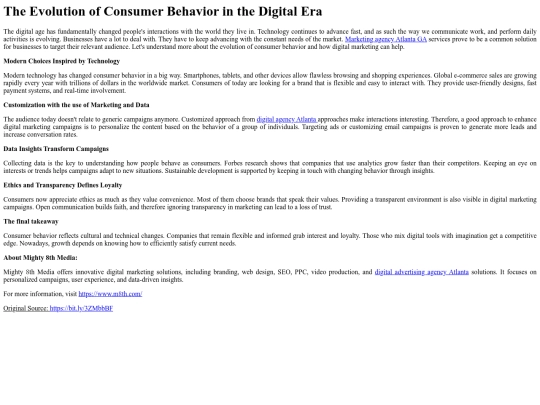 TheEvolutionofConsumerBehaviorintheDigitalEra screenshot