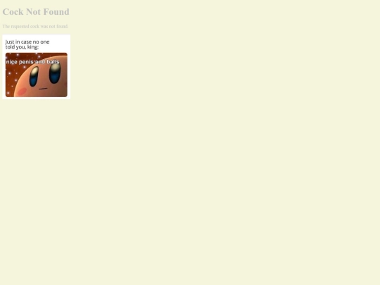 not_found screenshot