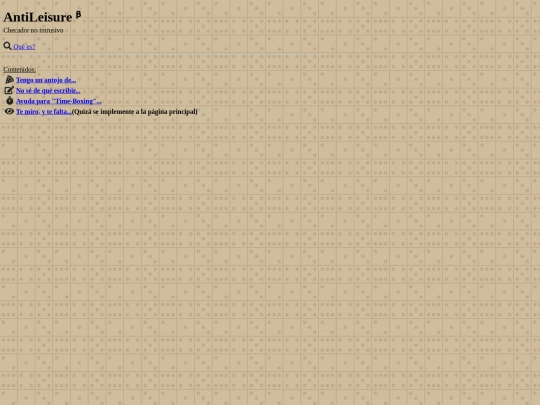 antileisure screenshot