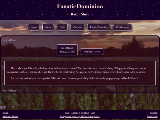 main-pages/fandom screenshot