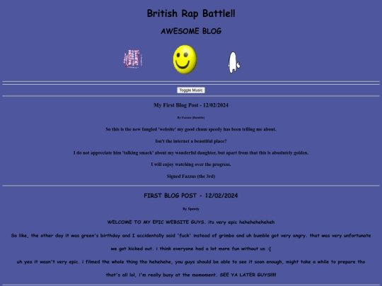 blog screenshot