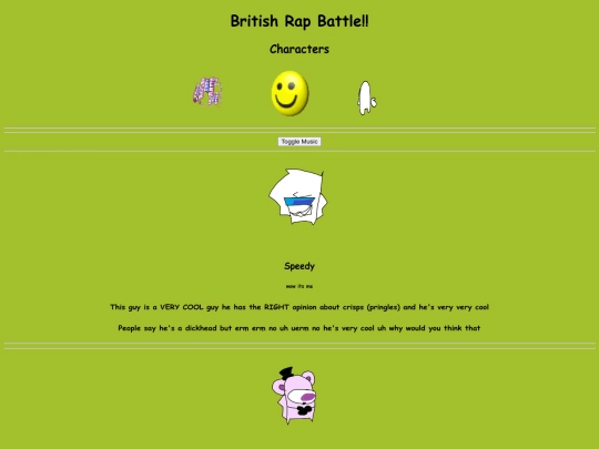 characters screenshot