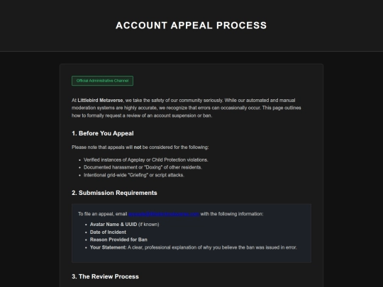 ban-appeal screenshot