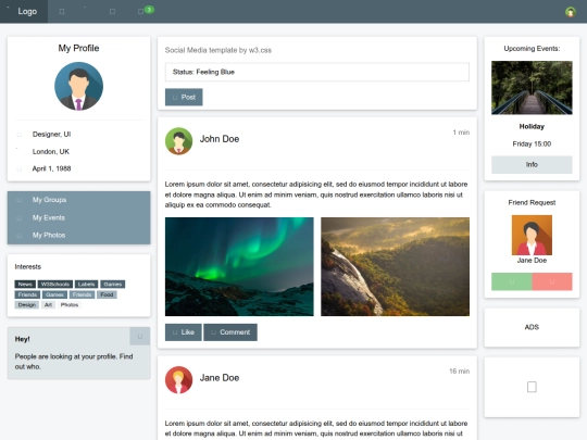 lib/admin2template screenshot