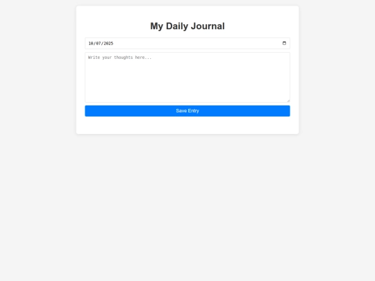 lib/journal screenshot