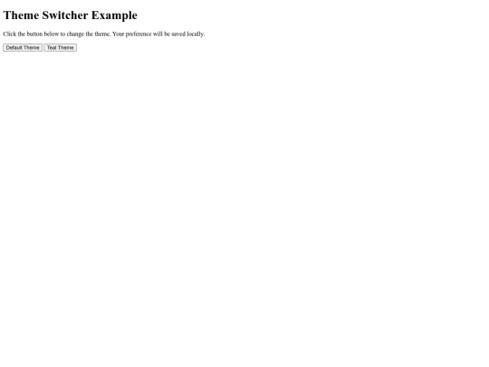 lib/theme-switcher screenshot