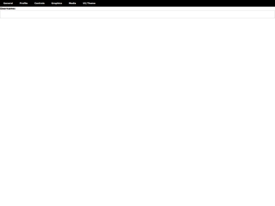 settings screenshot