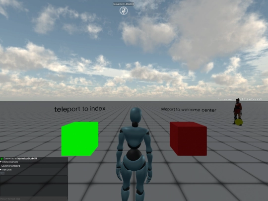 test/sandbox screenshot