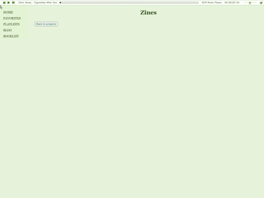 zines screenshot