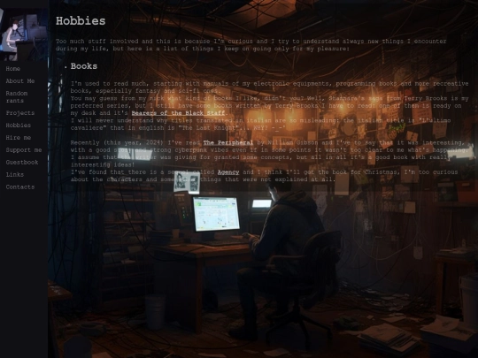 hobbies screenshot