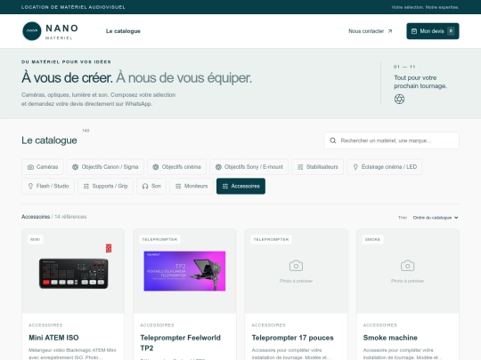 categorie-accessoires screenshot